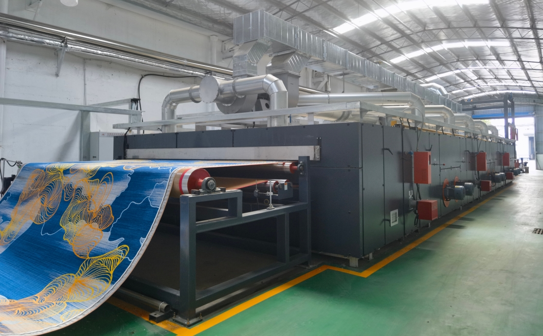 Carpet Printing & Finishing Production Line Machine Photos