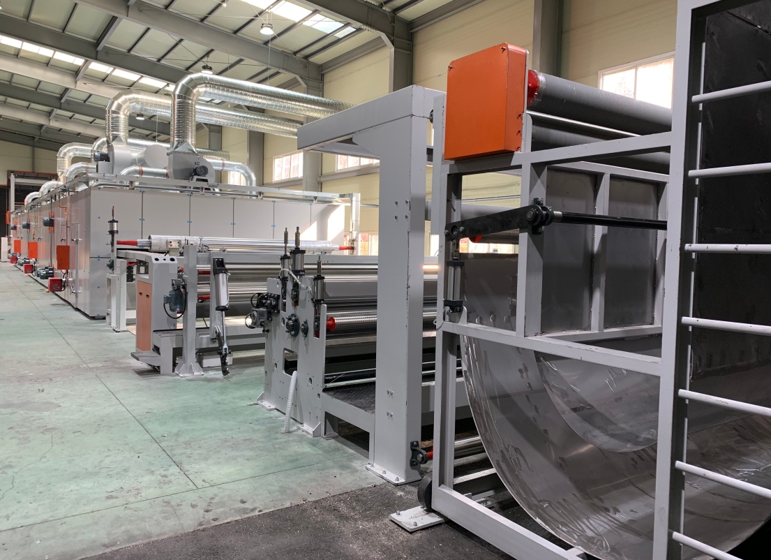 Artificial Grass Carpet Backing Machine Machine Photos